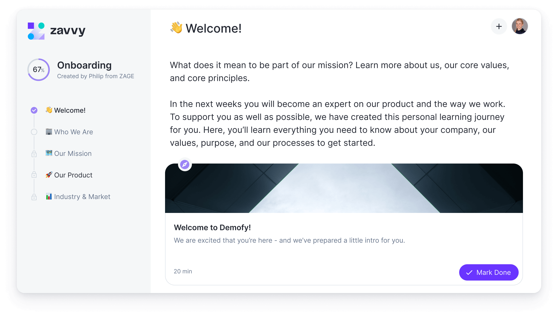 Employee onboarding software as a first measure of employee development