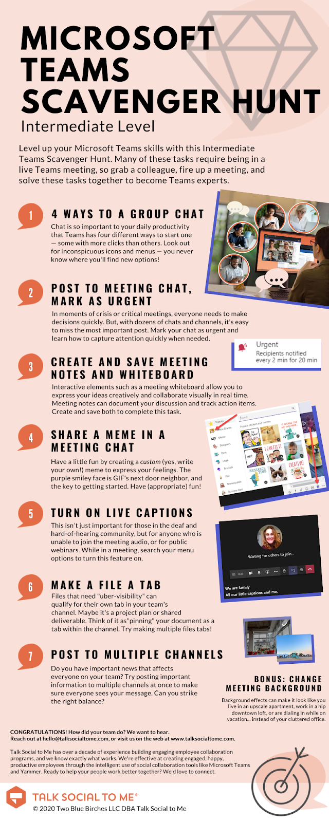 Microsoft new hire scavenger hunt