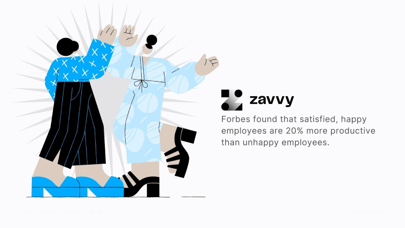 Forbes found that happier employees are more productive. Also, automation leads to happier employees.