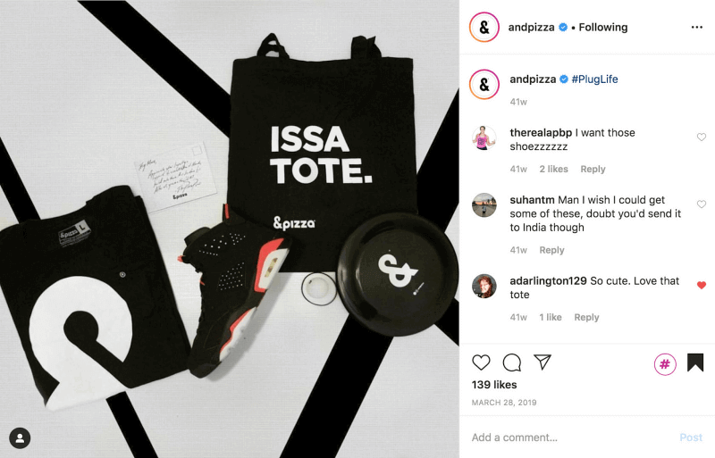 Willkommenspaket bei andpizza