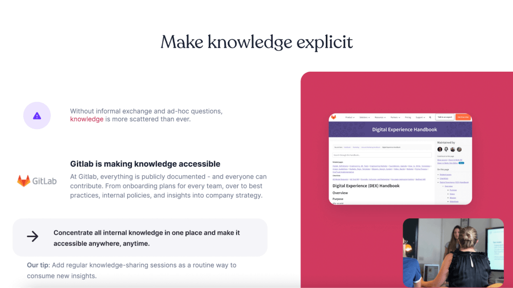 Integrating people through