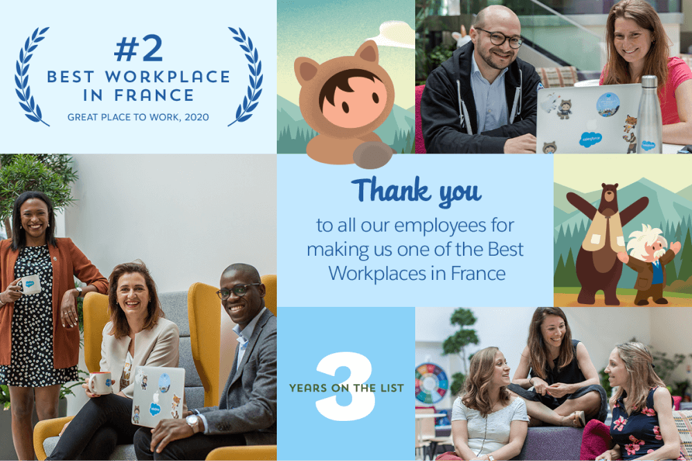 Salesforce best workplace in france