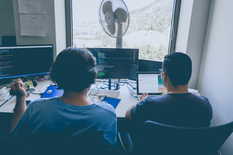 Pair programming for new developers in the first weeks