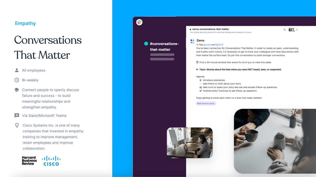 conversations that matter