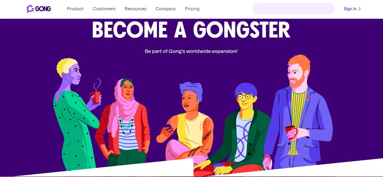 Gong's employee engagement program