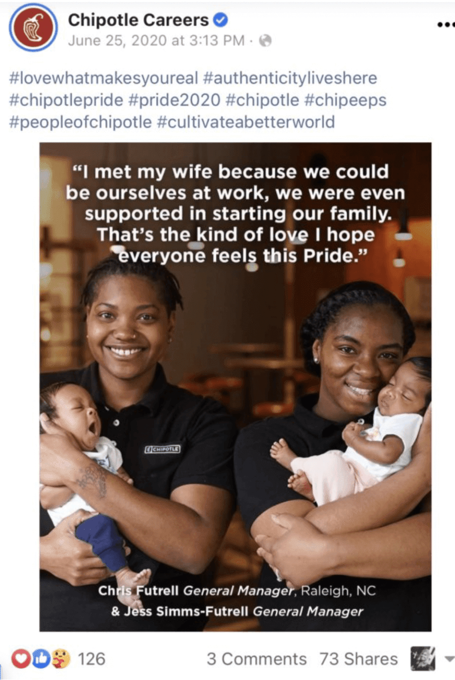 Employer Branding auf Social bei Chipotle