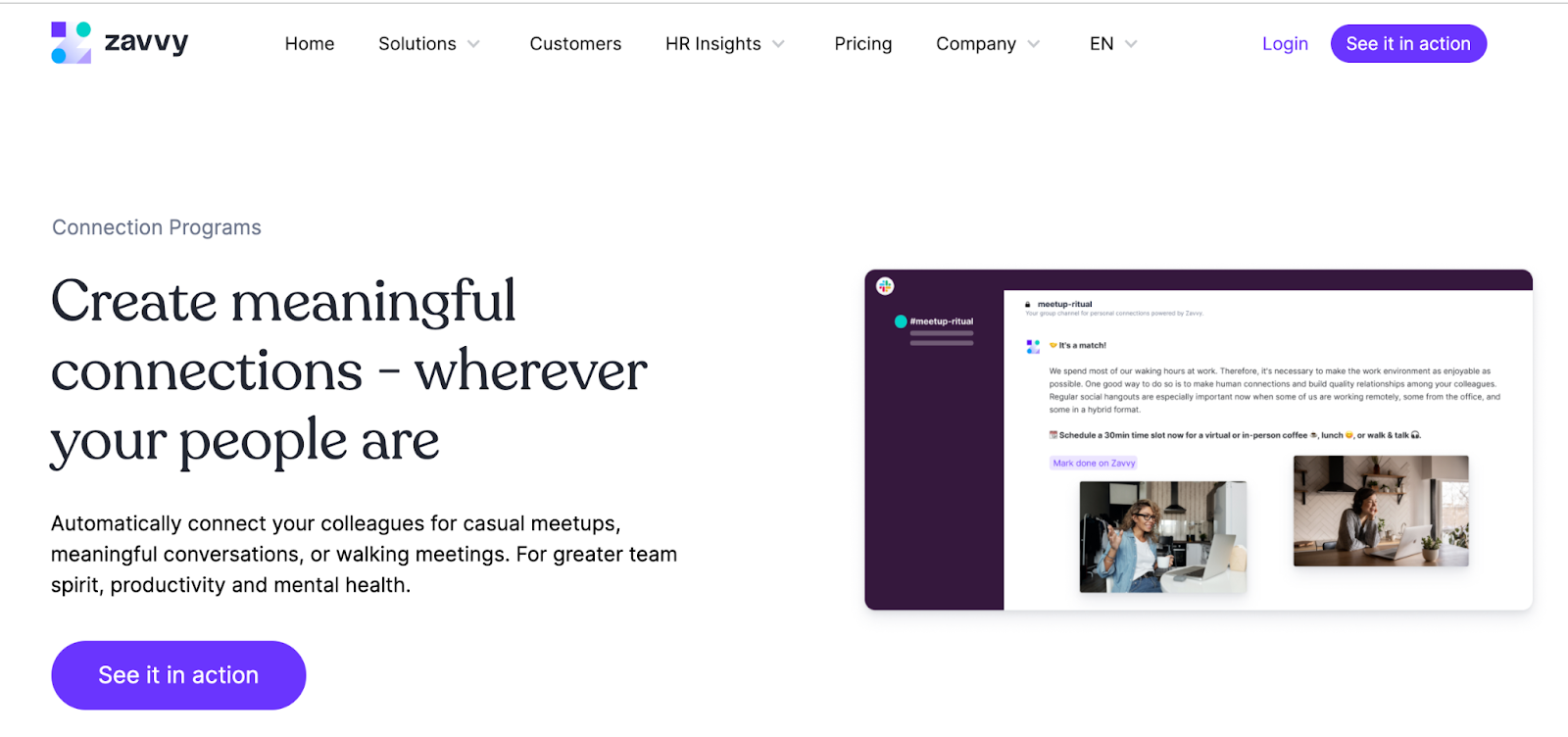 Create meaningful connections to engage and connect people and inspire empathy