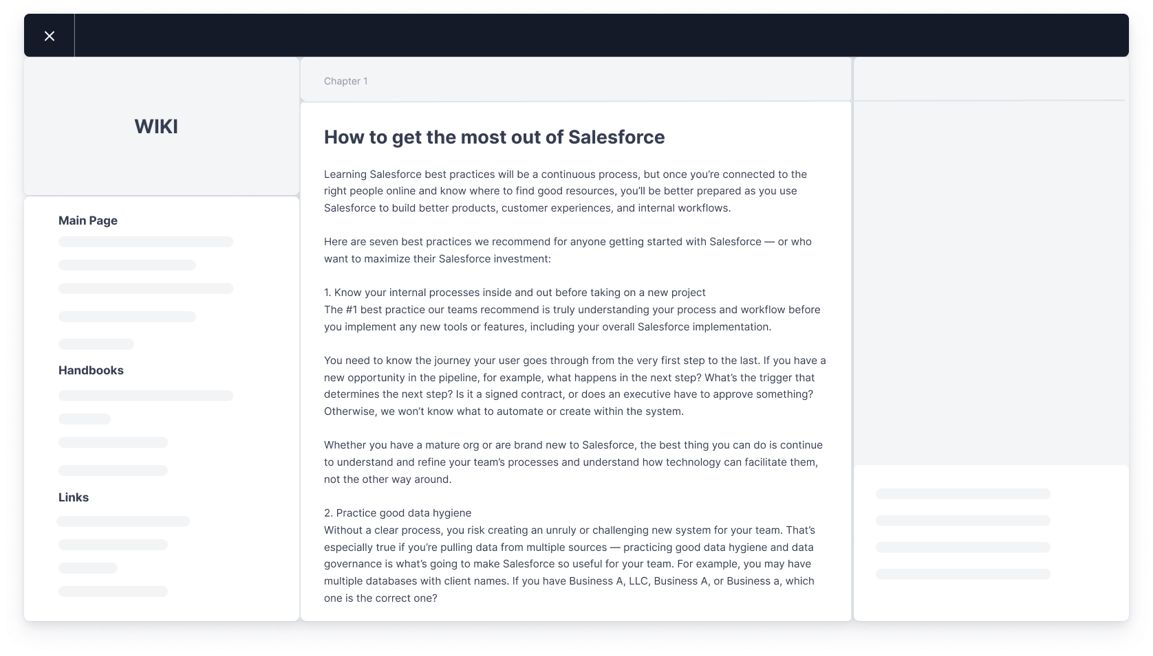 spreadsheets as tools for onboarding or employee development are outdated
