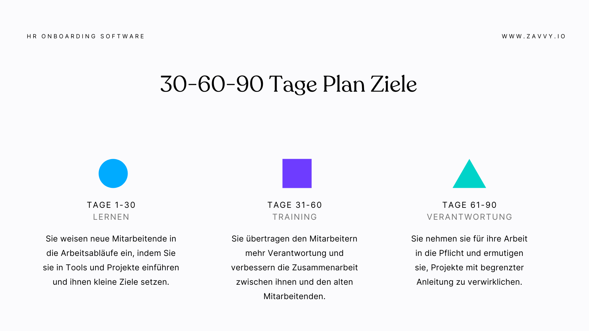 Ziele eines Einarbeitungsplans für neue Mitarbeitende