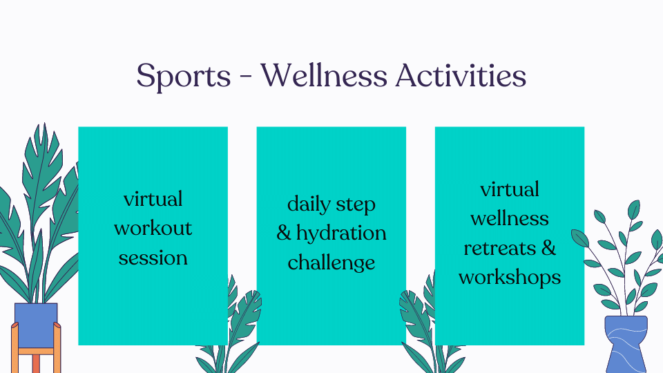 sports wellness activities