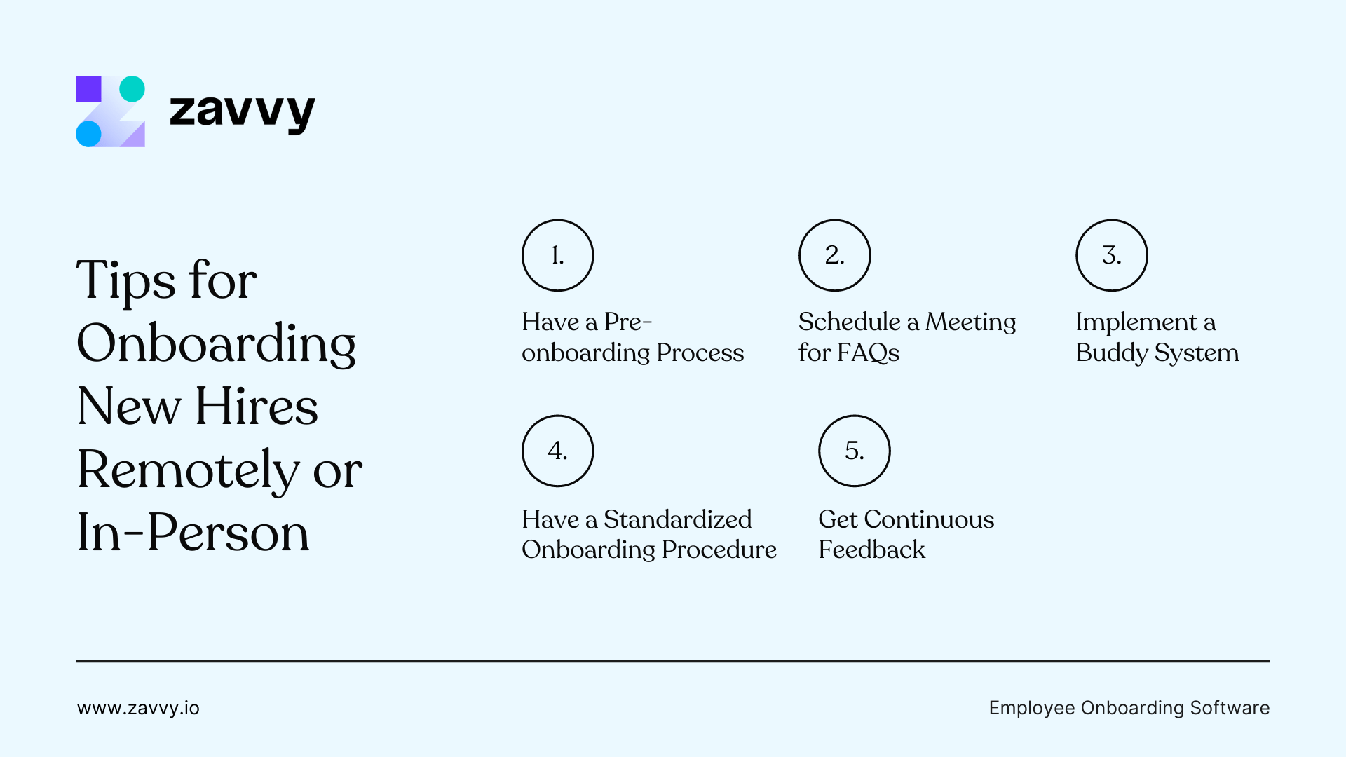 Tips for your onboarding