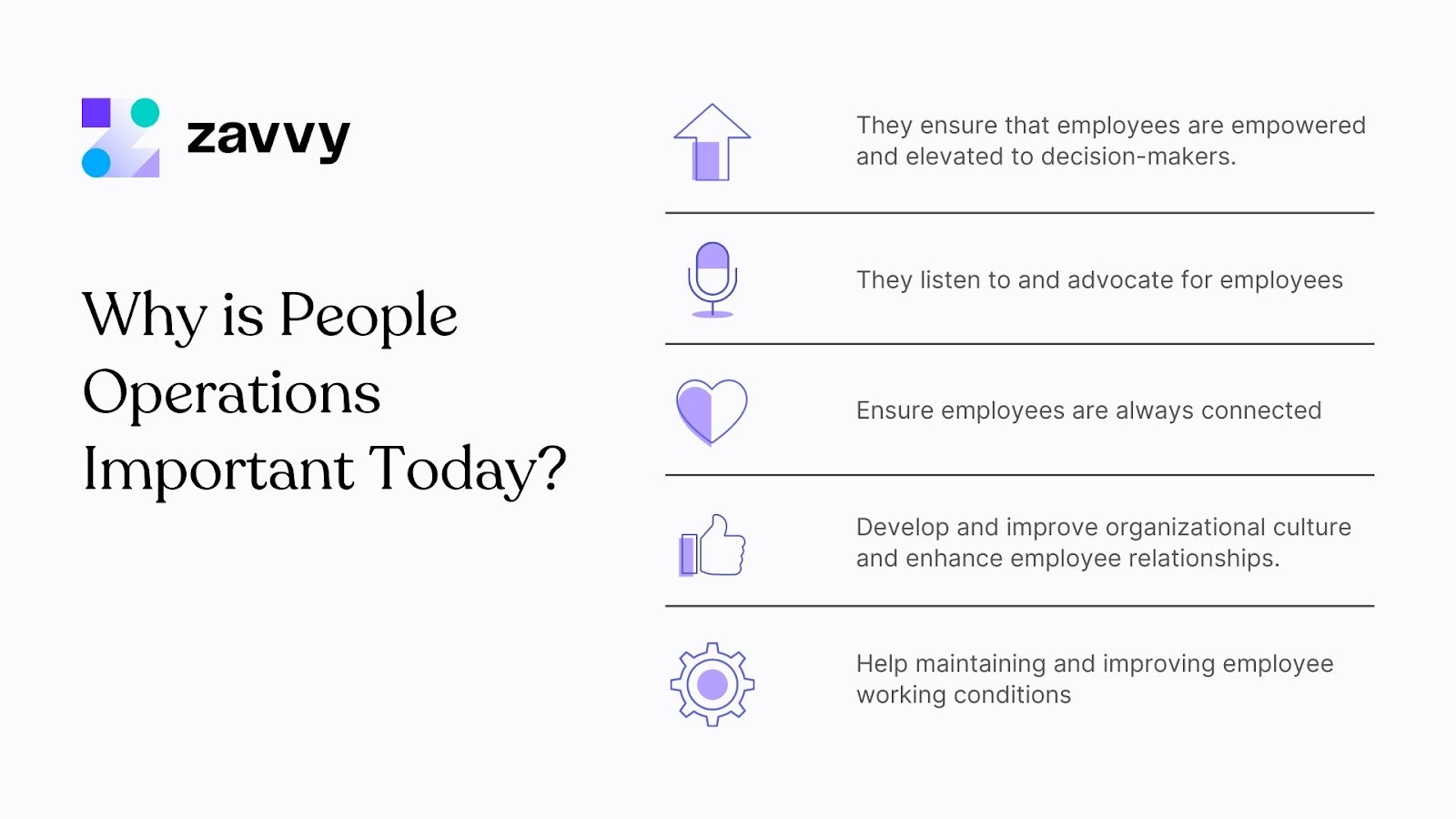 Why People Operations