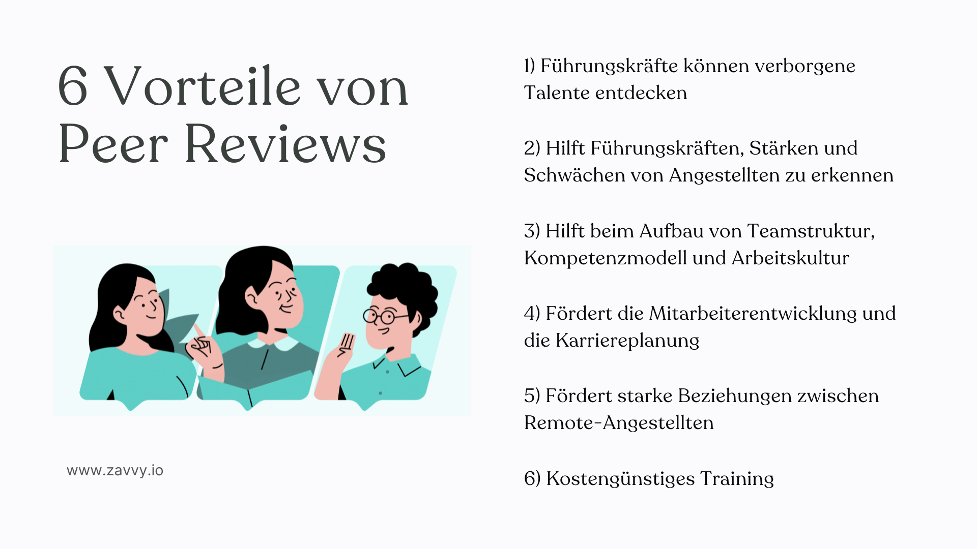 Vorteile von Peer Feedback