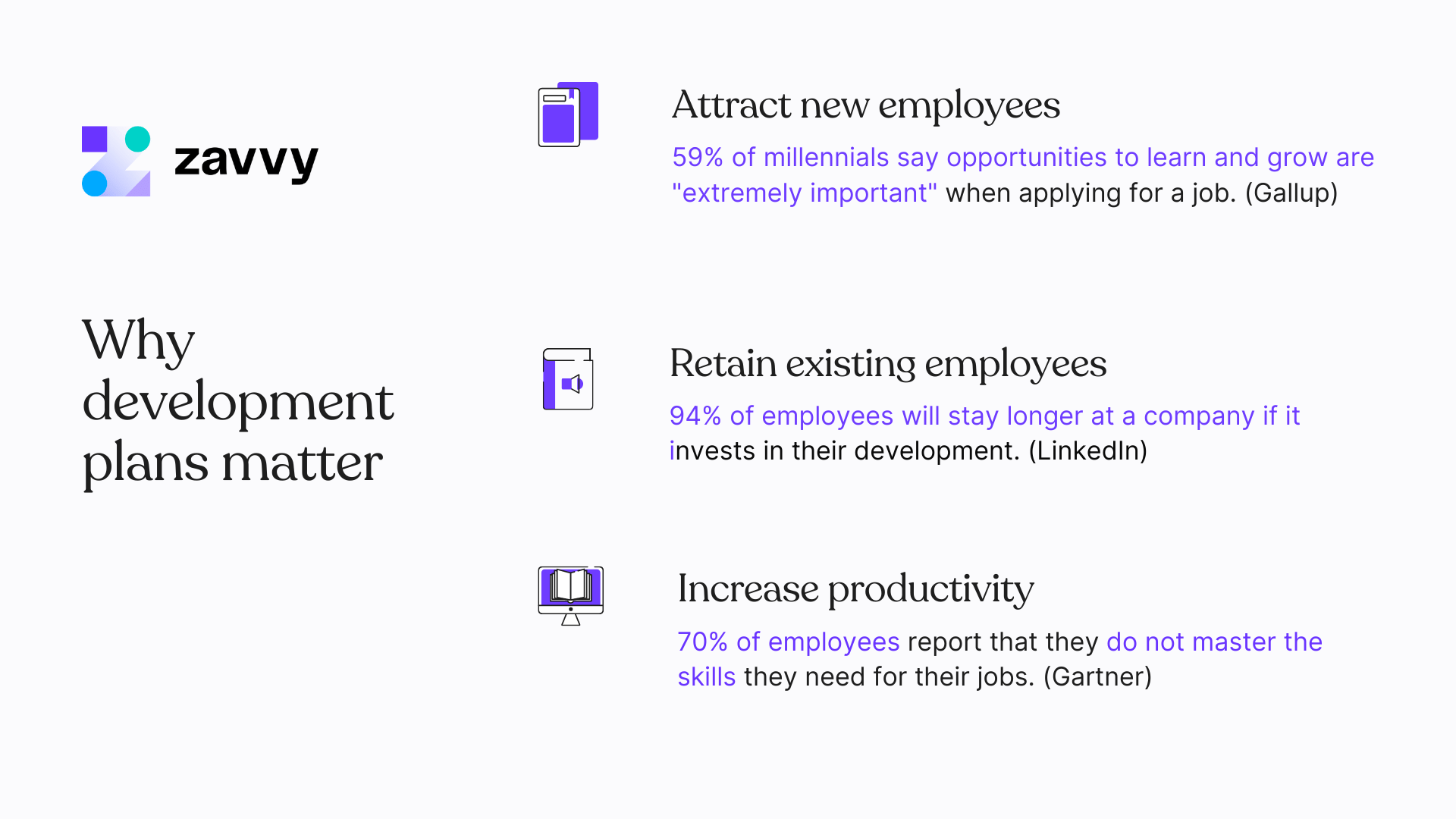 Employee deveopment plan benefits