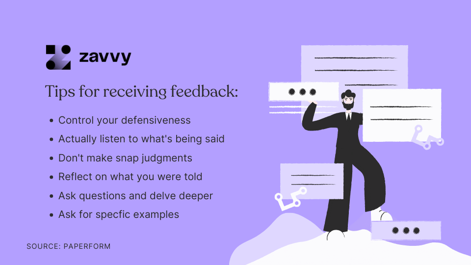 tips for receiving feedback