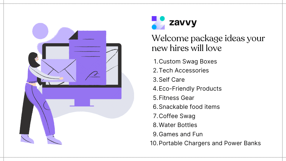 welcome package ideas