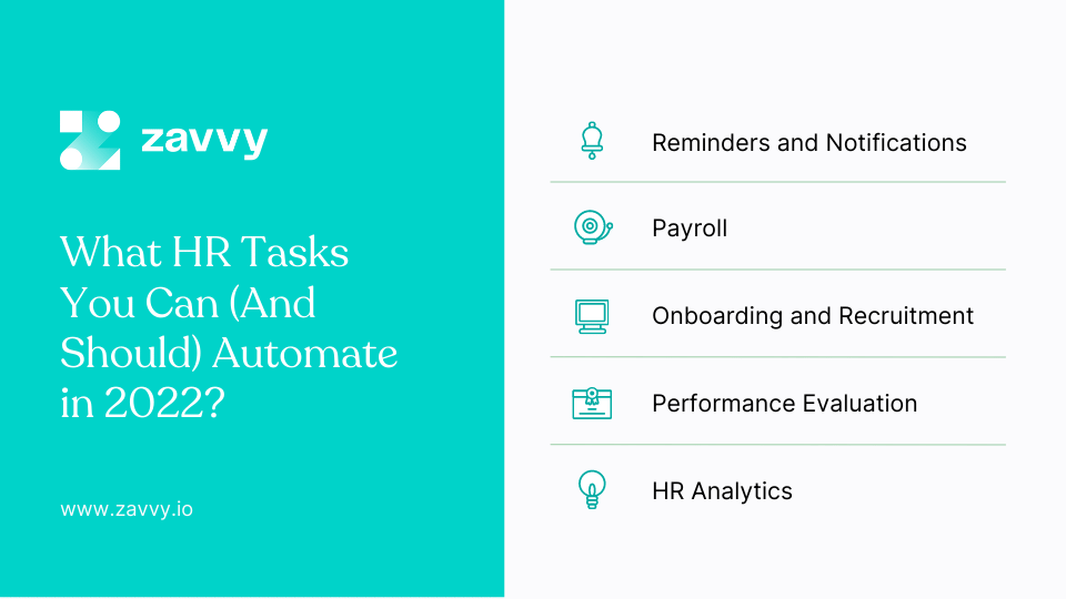 HR tasks that should be automated
