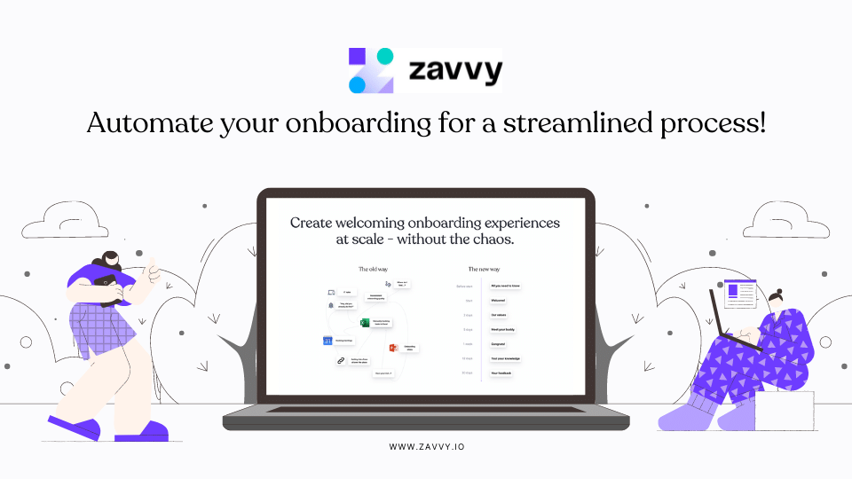 automate onboarding with zavvy