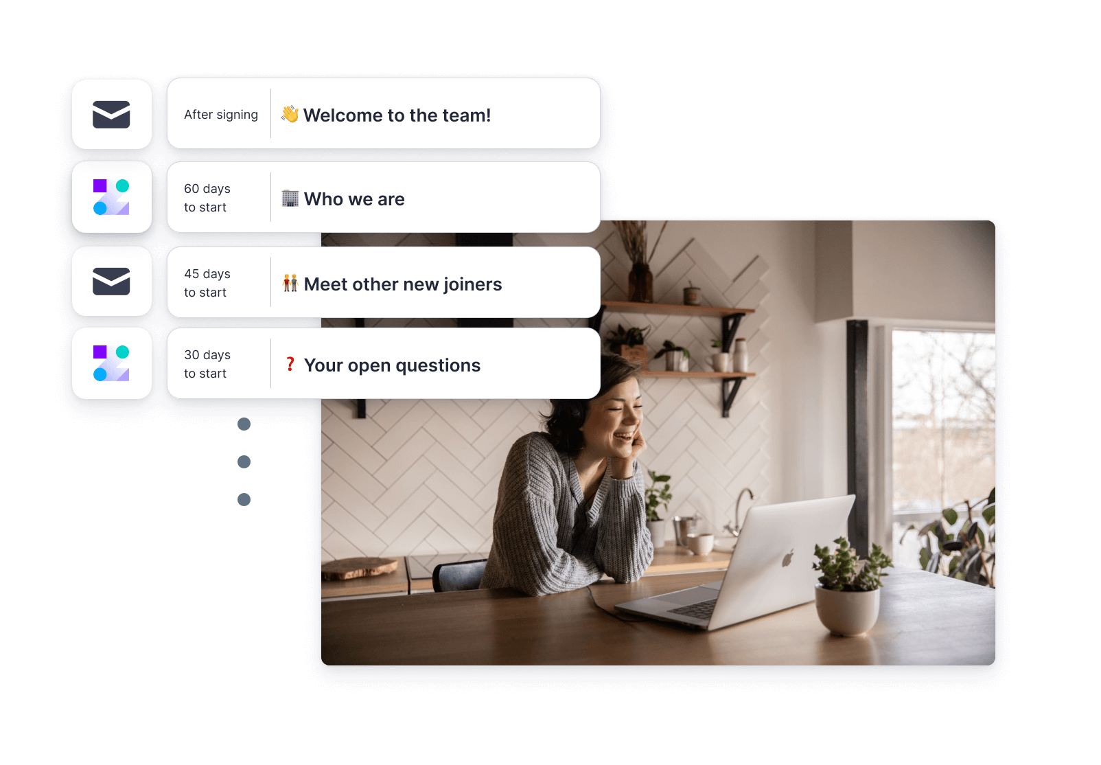 Preboarding timeline to keep new hires engaged