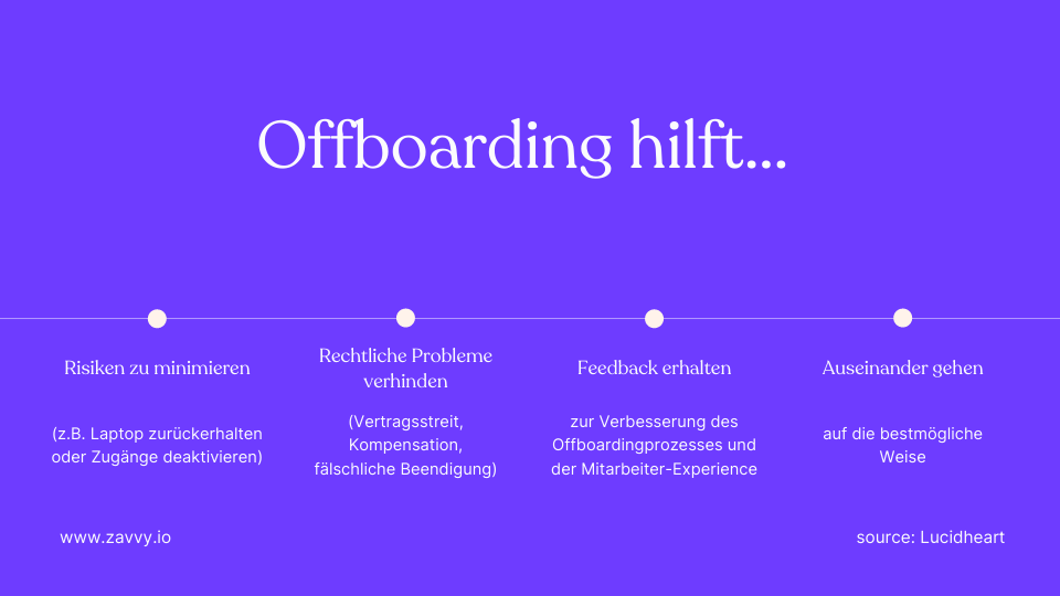 vorteile von Offboarding