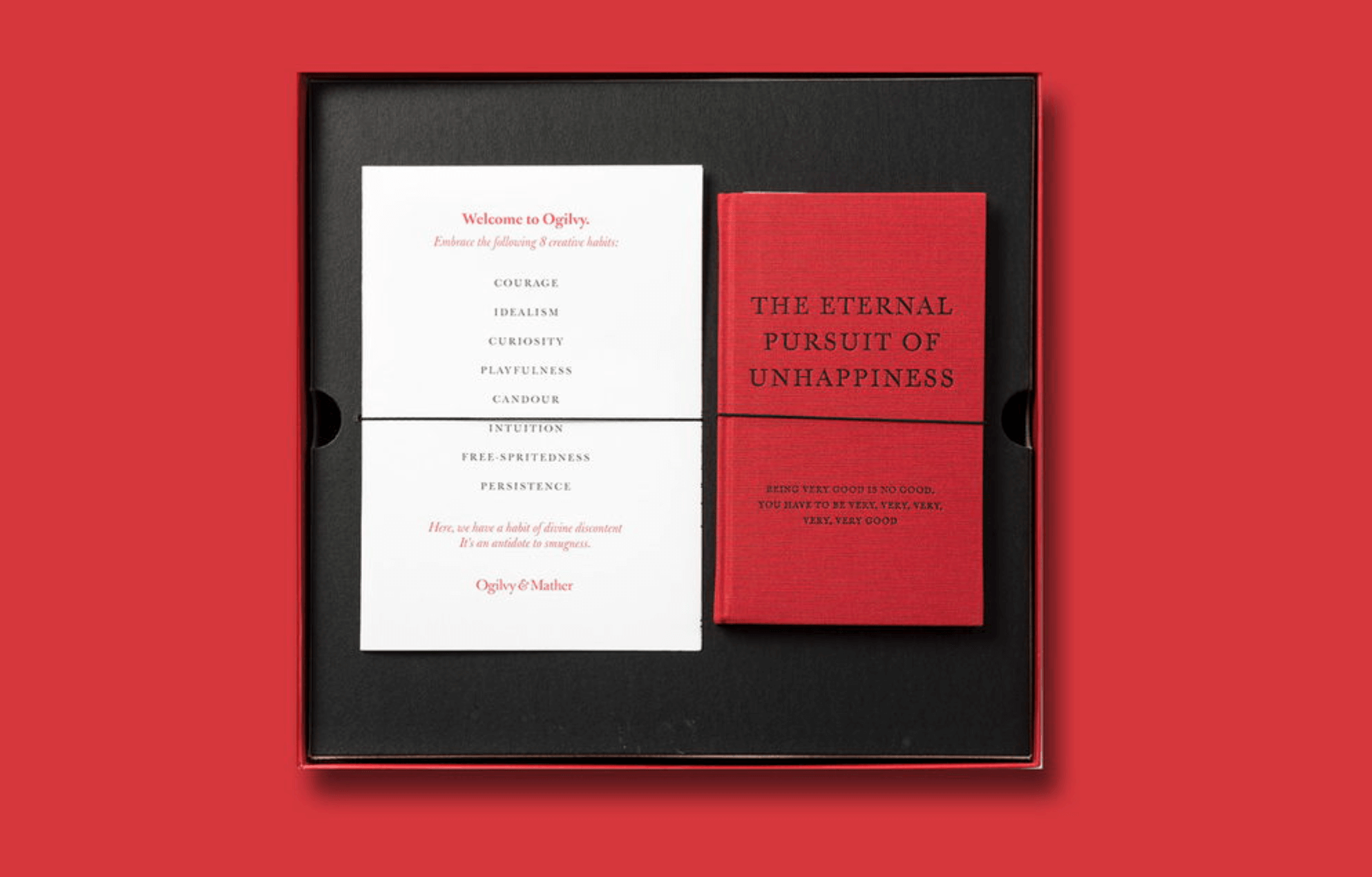 Welcome letter at ogilvy - company example