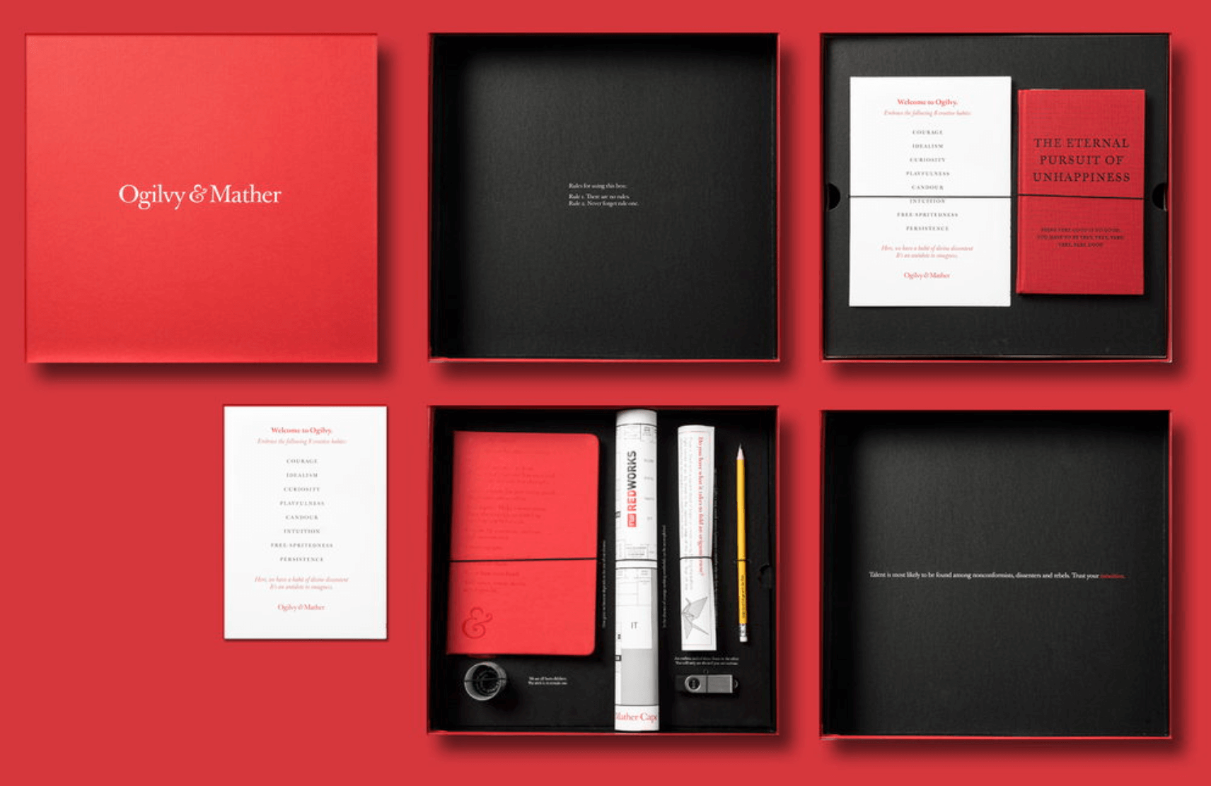 Welcome letter and ogilvy