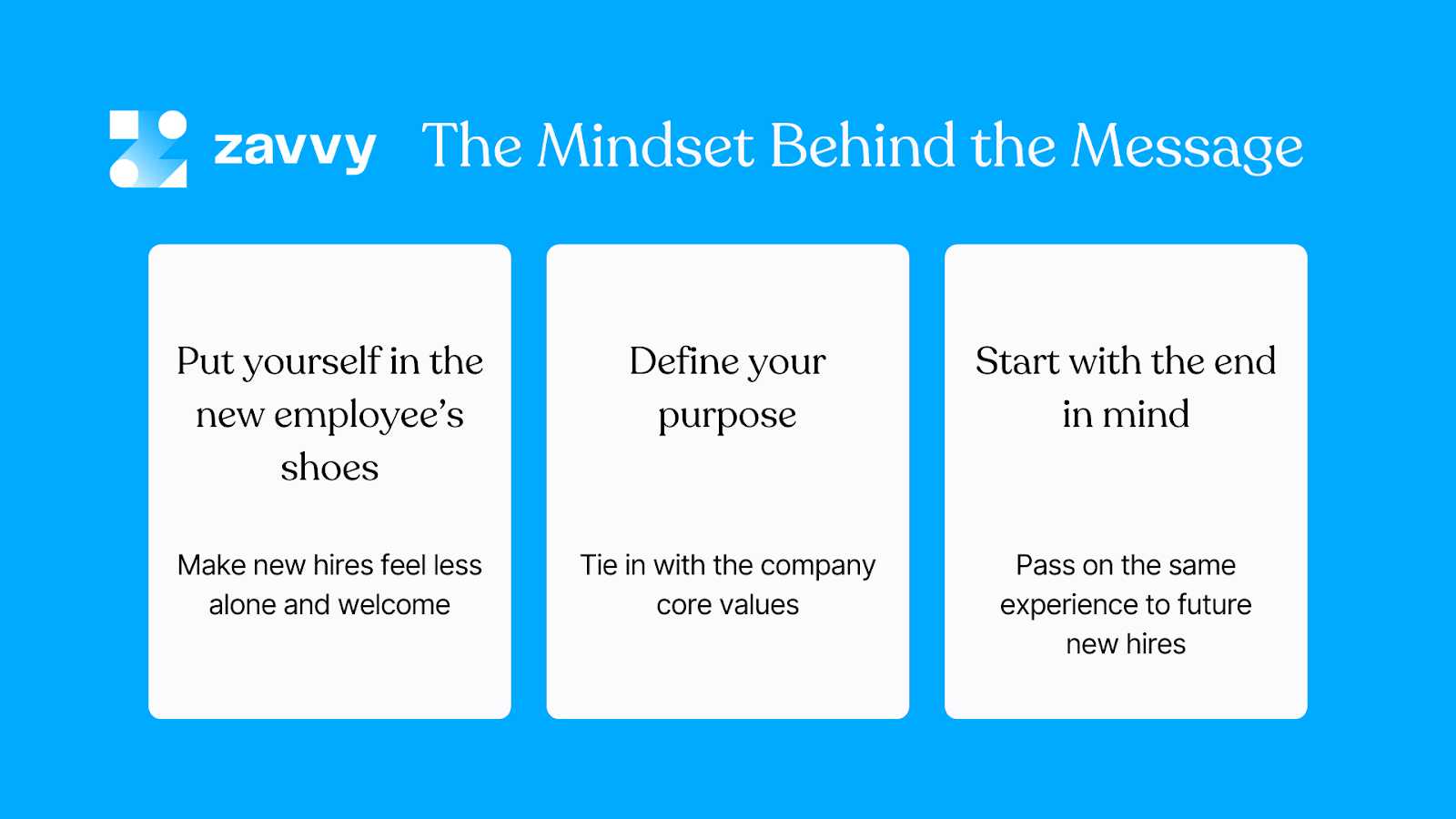 Empathy and the right mindset for your welcome message