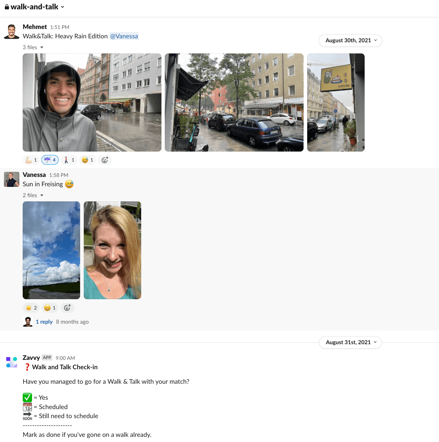 Walk and talk screenshot