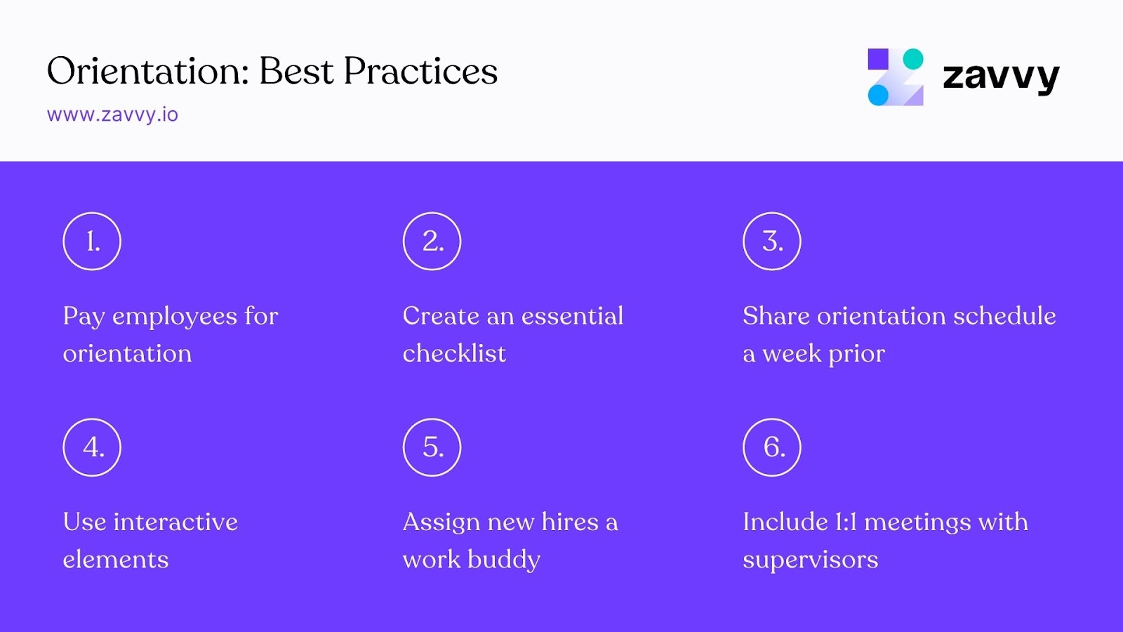 Employee orientation best practices