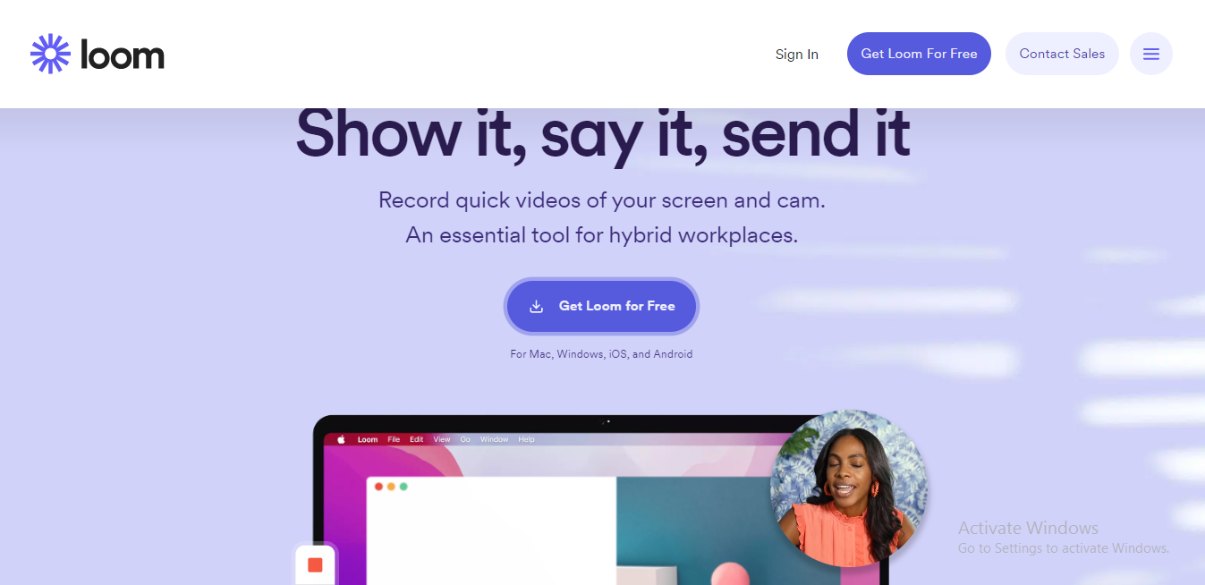 Loom lets you easily create video tutorials for everything