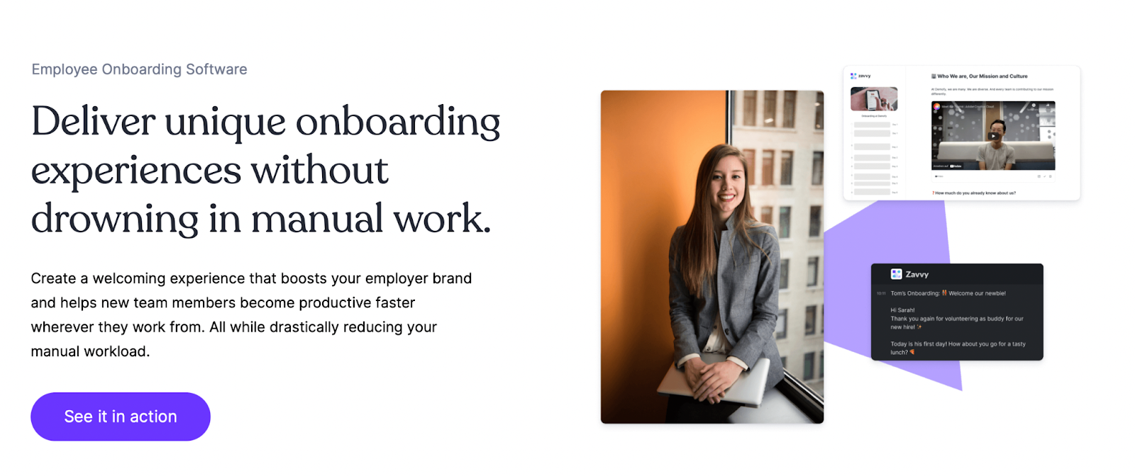 Zavvy HR onboarding automation