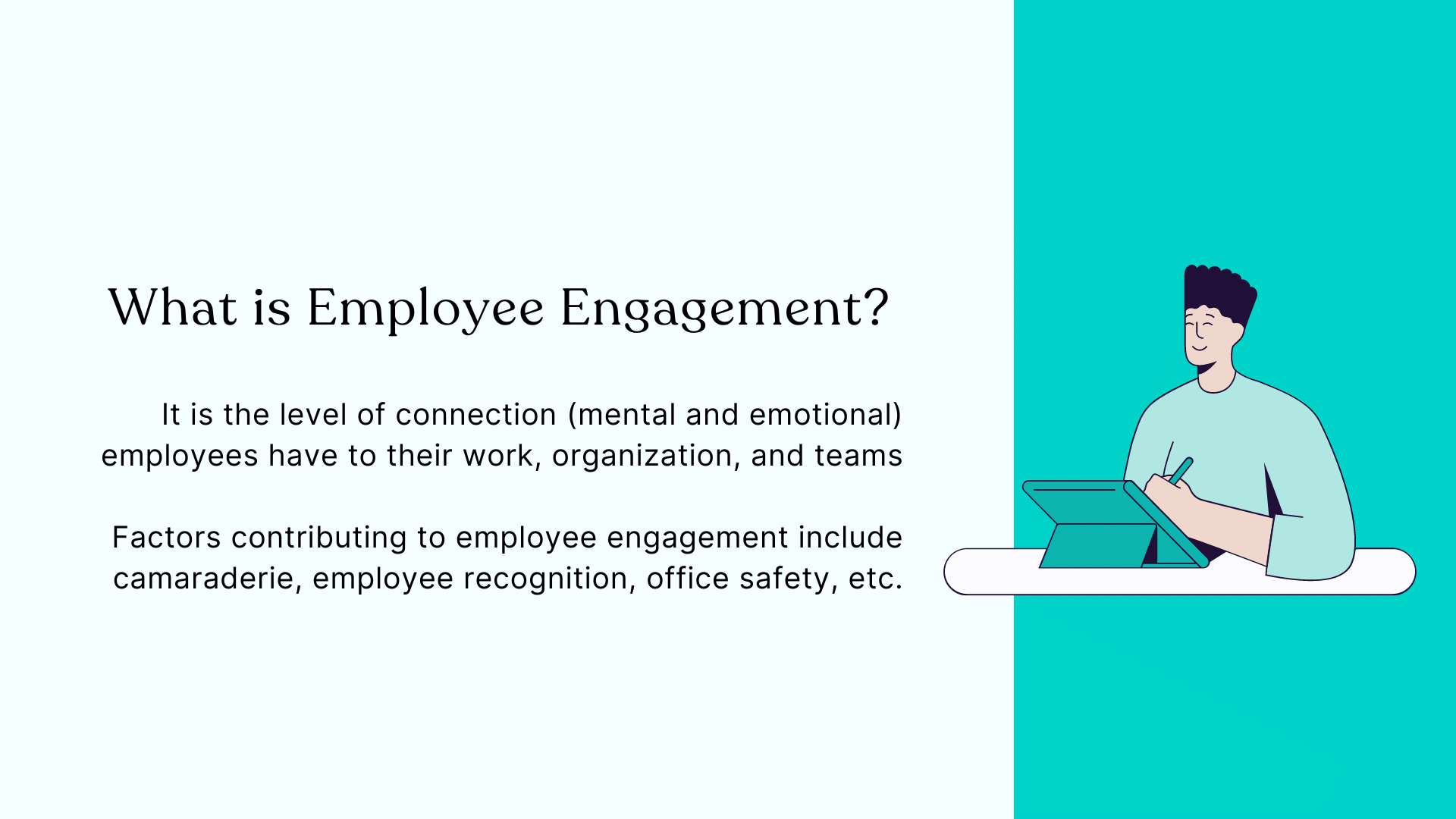 What is employee engagement? Definition
