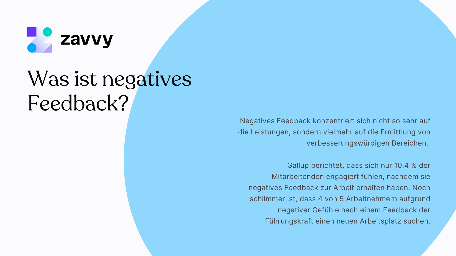 Was ist negatives Feedback?