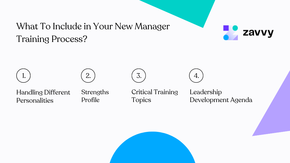 What to include in your new manager training process?