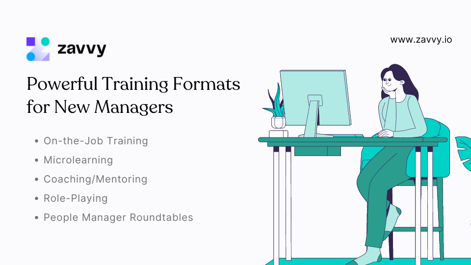 Powerful training formats for new managers