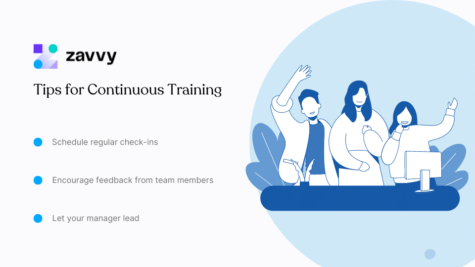 Tips for continuous training