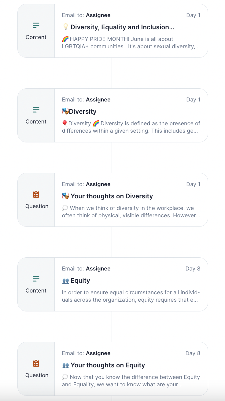 DEI training on Zavvy