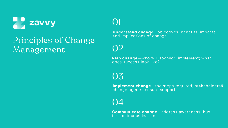Principles of Change Management
