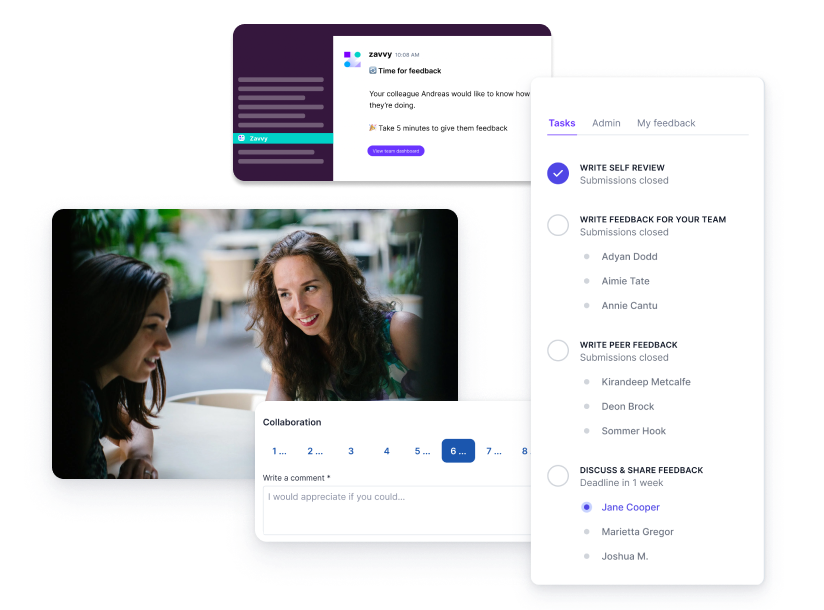 Automated 360 feedback tool 