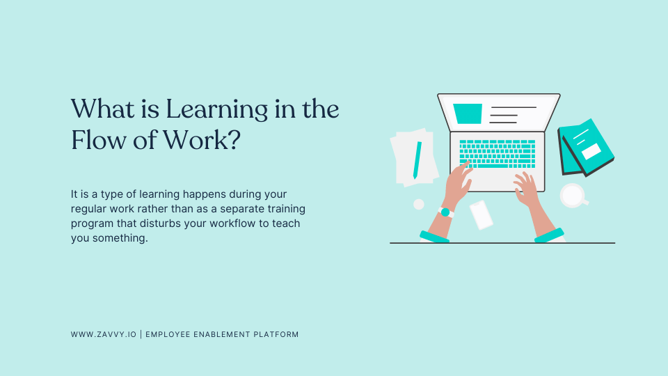 What is Learning in the Flow of Work?