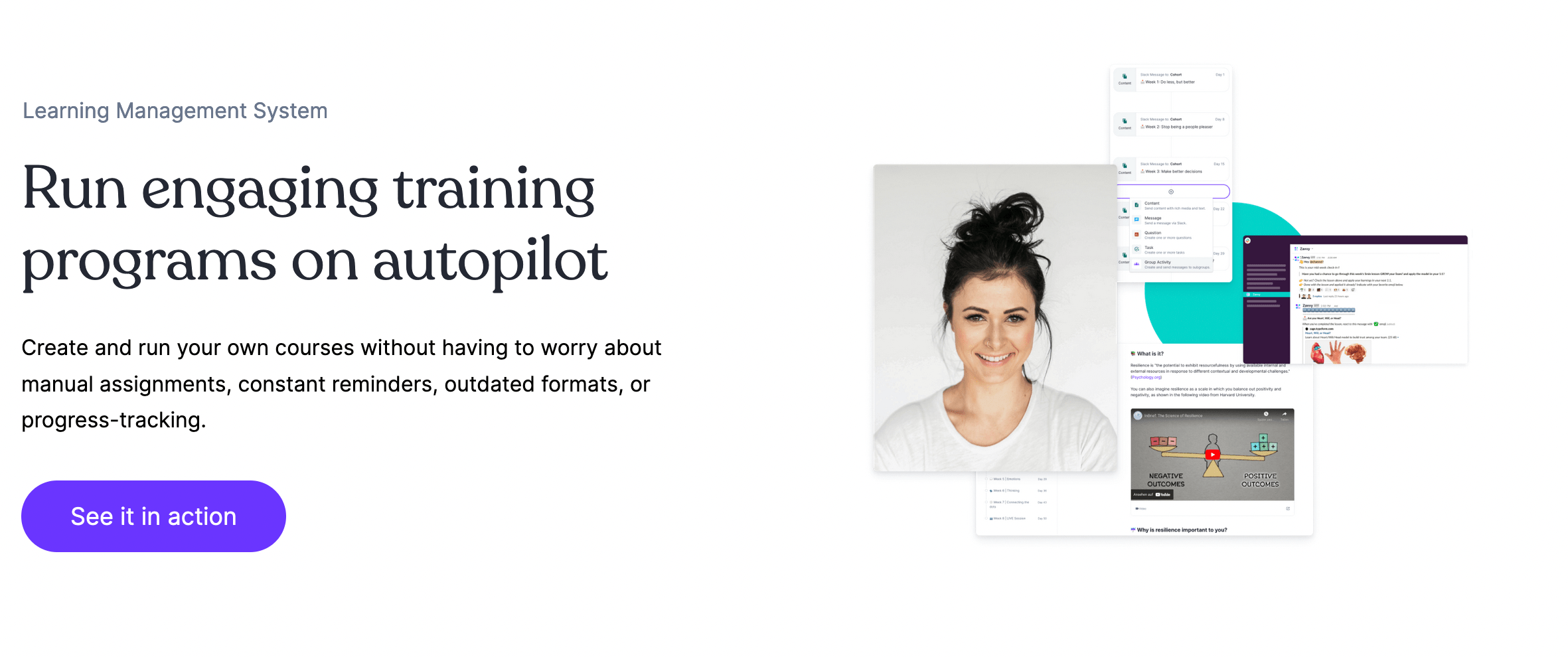 Run engaging training programs on autopilot with Zavvy