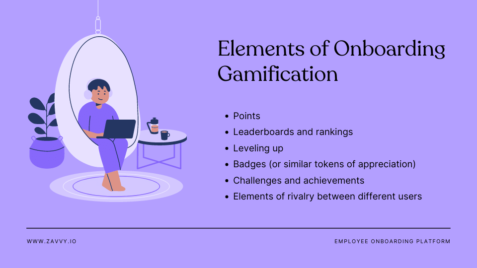 Elements of Onboarding Gamification