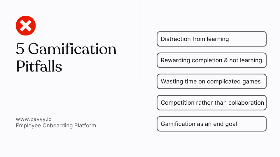 5 Onboarding Gamification Pitfalls