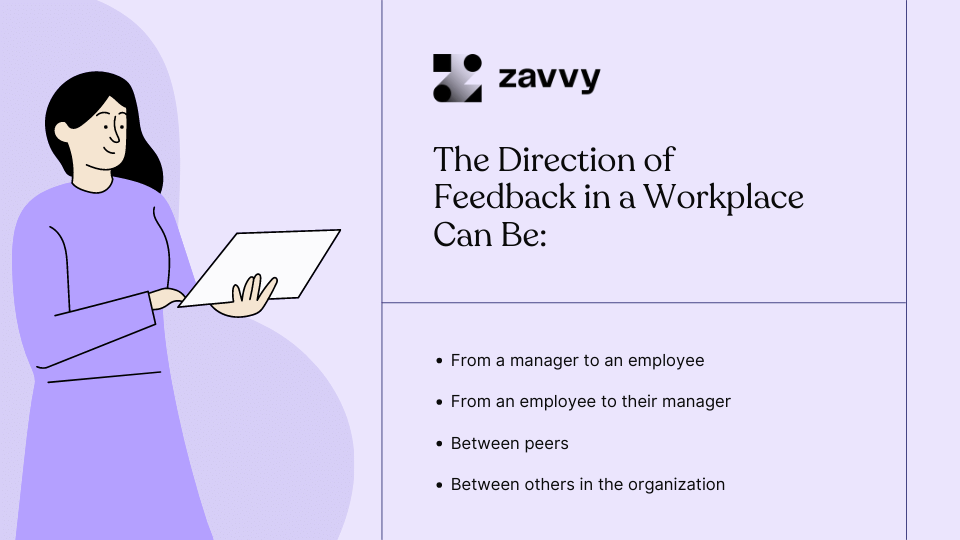 Direction of Feedback in a Workplace