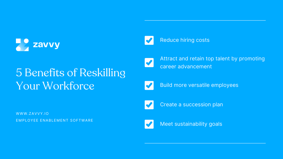 5 Benefits of Reskilling Your Workforce